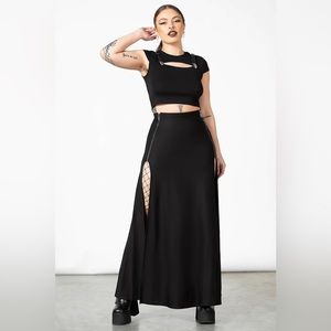 KILLSTAR Armageddon Maxi Skirt [Black]